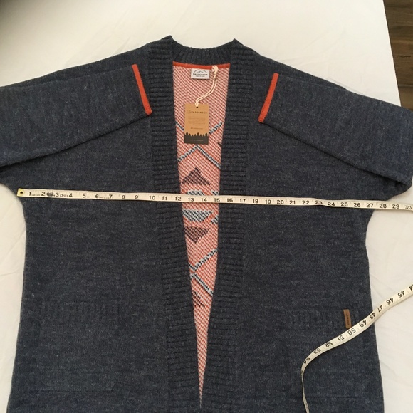 NWT PASSENGER UK CARDIGAN AZTEC DESIGN L - Picture 3 of 9